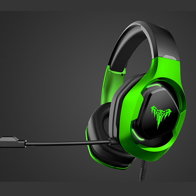 Gaming slušalice s mikrofonom, ENC uklanjanje šuma, žičane, 50 mm zvučnici, 2 m pleteni kabel, 3,5 mm džack, frekvencijski raspon 20–200000 Hz