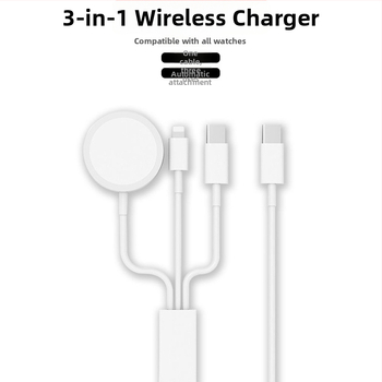 Bezdrôtová nabíjačka pre Apple Watch pre všetky série, PD nabíjanie, magnetické nabíjanie, výstup 2,5 A, celkový výkon 5 W