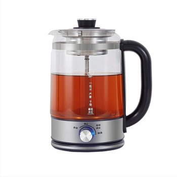 Stikla tēja pagatavošanas iekārta ar automātisko režīmu, daudzfunkcionāla, 2–3 L, 220V, 500–1000W, elektroniskais termostats, pastāvīga temperatūra, modelis 208
