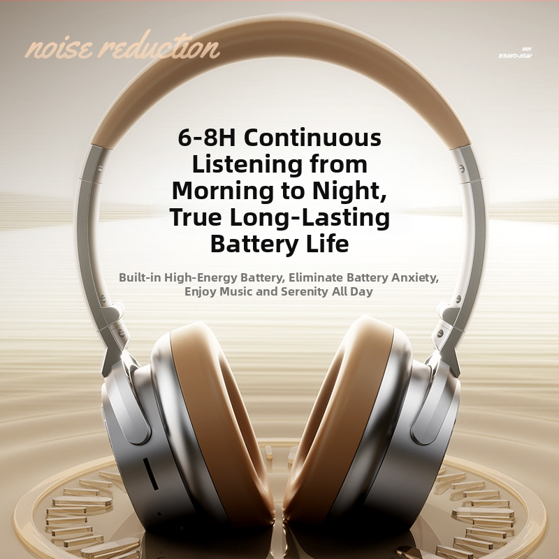 Retro bezdrôtové slúchadlá Bluetooth 5.3, dosah 10 m, stereo zvuk, potlačenie šumu, výdrž batérie 4–8 h