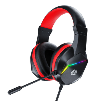 Căști gaming pentru PC desktop, cu fir, jack 3,5 mm, difuzoare de 40 mm, microfon încorporat, 20–20000 Hz