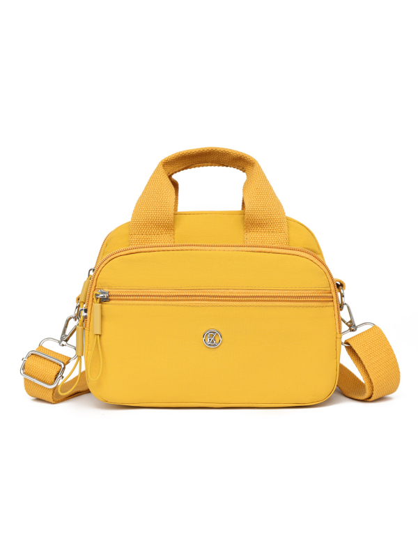 Geantă crossbody pentru femei, velur, formă ovală, închidere cu fermoar, compartimente interne: buzunar cu fermoar și buzunar pentru telefon, curea pe un umăr, stil urban simplu, pentru uz zilnic