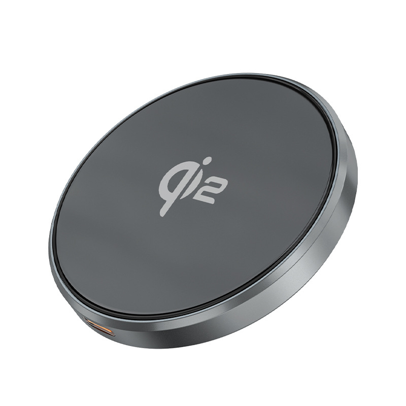 Suport încărcare wireless magnetic – 15W, certificat Qi2MPP, compatibil MagSafe pentru iPhone 13/14/15