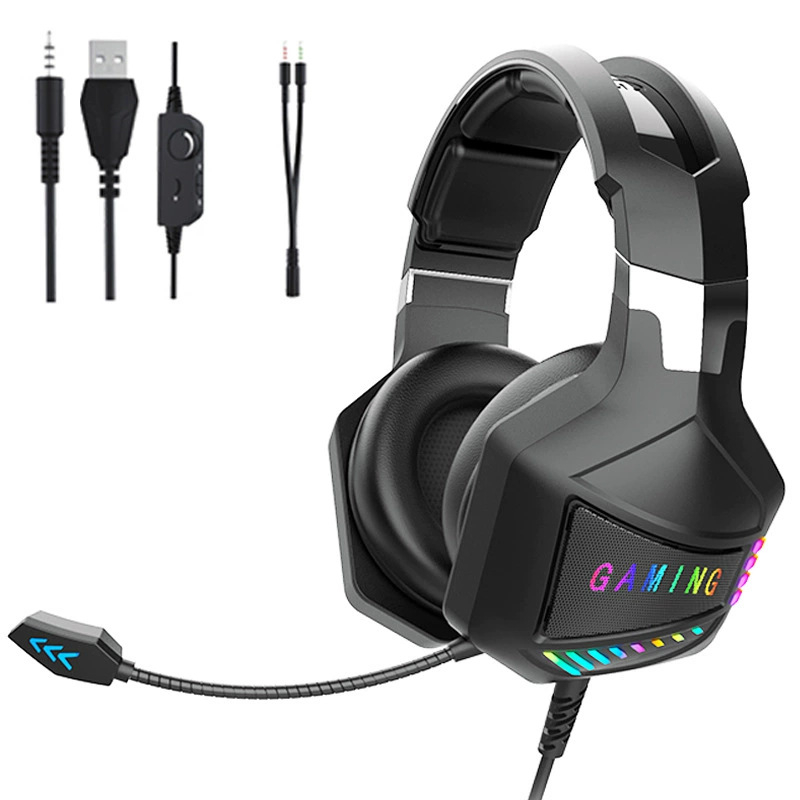 K902 headset de gaming cu fir, microfon, 50 mm difuzoare, 20 Hz–20 kHz, 32 Ω