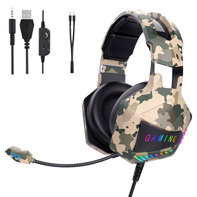 K902 headset de gaming cu fir, microfon, 50 mm difuzoare, 20 Hz–20 kHz, 32 Ω
