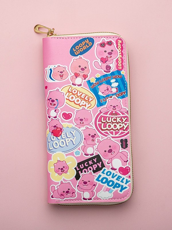 Монетник PU материал, карикатурен дизайн, детски стил, унисекс, водоустойчив