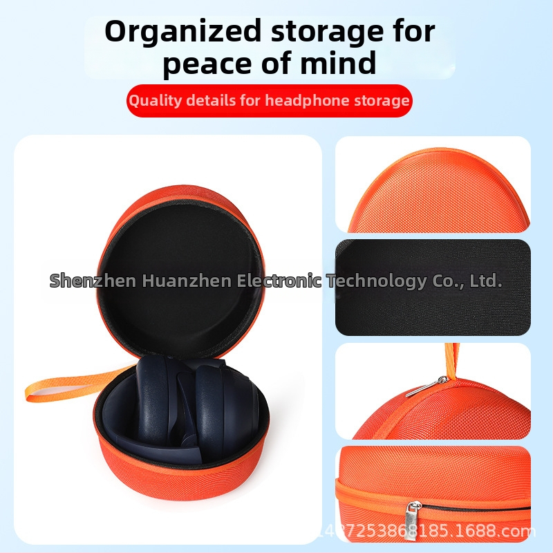 Kokkupandav kõrvaklappide hoiukarp H3 – EVA1680D, kuumpress vormimine, pakkimine Opp