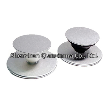 Snap-On magnetický stojan na telefón – ultra tenký, ABS + TPU, silný magnet, kovová skriňa; na stolné použitie a selfie