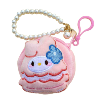 Монетник с аниме карикатура, свеж стил, унисекс, полиестер, за монети и слушалки