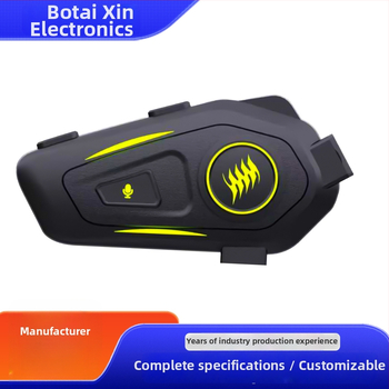 DAIRLE Bluetooth headset για κράνος μοτοσικλέτας — ασύρματο στερεο ήχος, IPX7 αδιάβροχο, αυτονομία μπαταρίας >8 ώρες, τοποθέτηση στο κράνος, Bluetooth 5.0