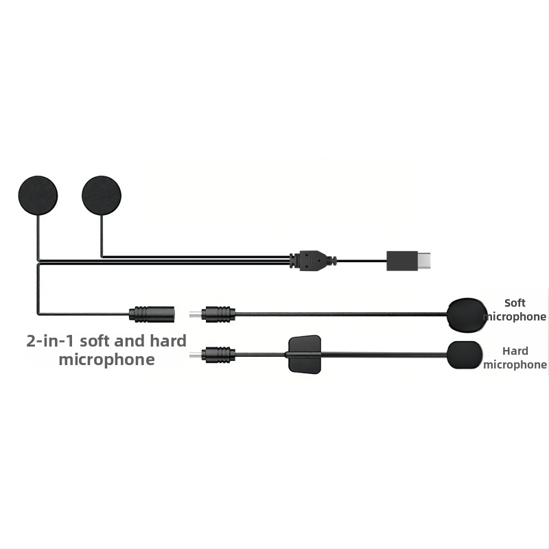 DAIRLE Bluetooth headset για κράνος μοτοσικλέτας — ασύρματο στερεο ήχος, IPX7 αδιάβροχο, αυτονομία μπαταρίας >8 ώρες, τοποθέτηση στο κράνος, Bluetooth 5.0