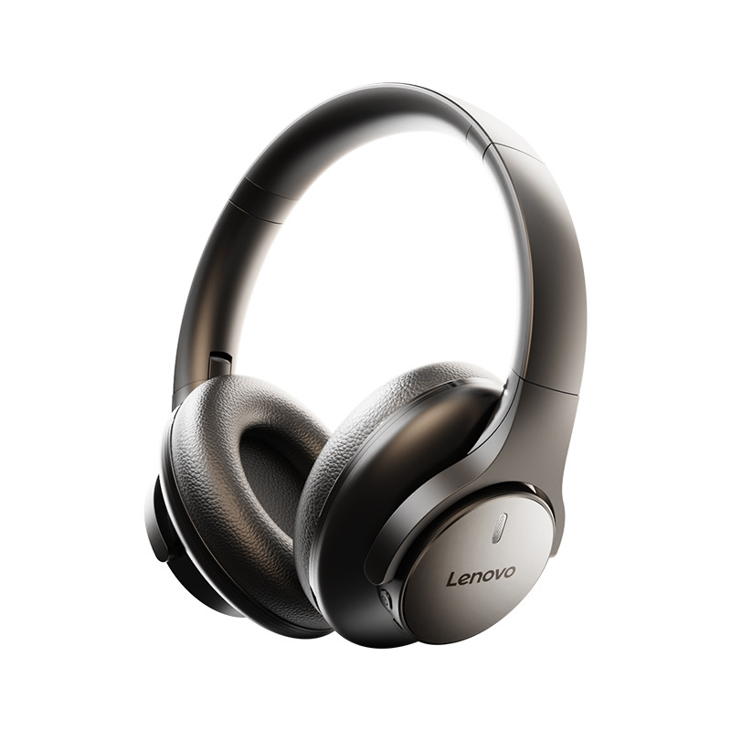 Lenovo headset wireless Bluetooth cu ANC, rază de acțiune 10 m, baterie 8+ ore, purtare pe cap, Bluetooth 5.4, stereo