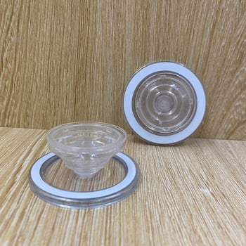 MX Suport snap-on transparent magnetic pentru telefon, acrilic, universal, detașabil