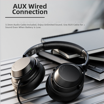 FINGERTIME A06 Bluetooth slušalice s ANC, Bluetooth 5.3, domet 15 m, trajanje baterije >8 h, stereo