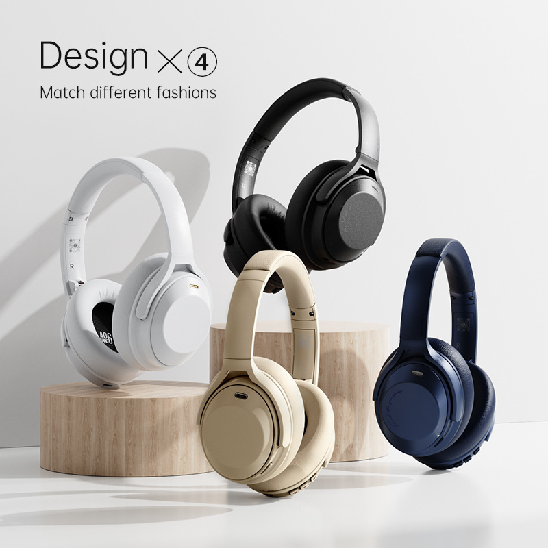FINGERTIME A06 Bluetooth slušalice s ANC, Bluetooth 5.3, domet 15 m, trajanje baterije >8 h, stereo