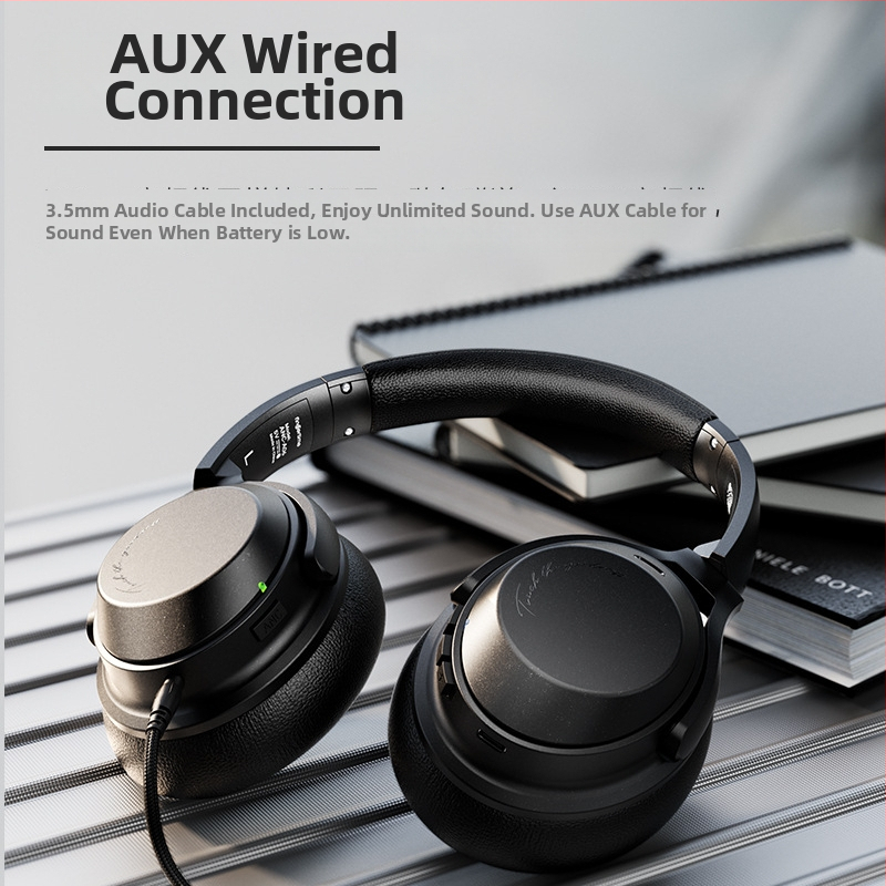 FINGERTIME A06 Bluetooth slušalice s ANC, Bluetooth 5.3, domet 15 m, trajanje baterije >8 h, stereo