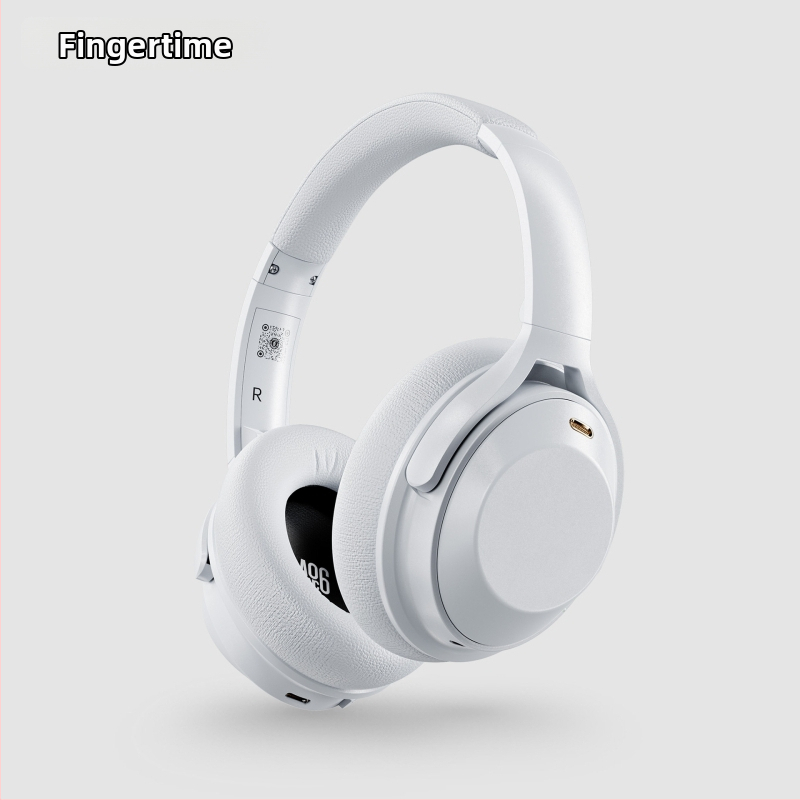 FINGERTIME A06 Bluetooth slušalice s ANC, Bluetooth 5.3, domet 15 m, trajanje baterije >8 h, stereo