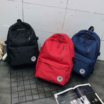 Rucsac de sport, unisex, material Oxford, model mediu, culoare solidă, căptușeală poliester, bretele curbate, pentru activități în aer liber