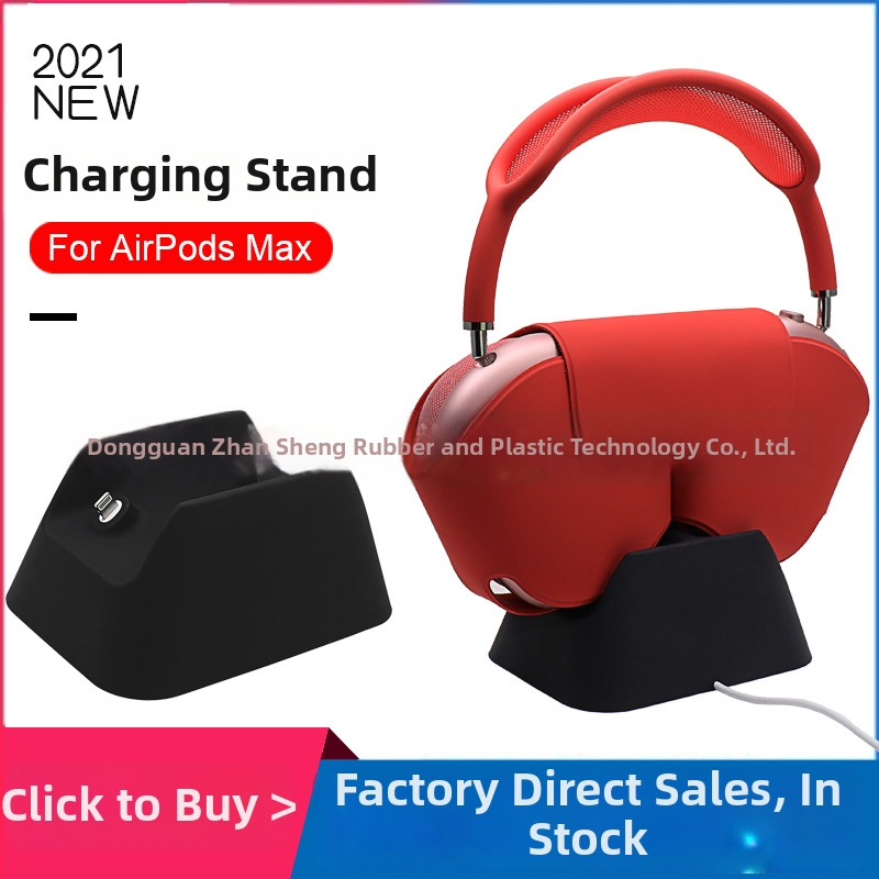 Nabíjacia základňa držiak pre AirPods Max, stolová podložka s riadením káblov, ZS značka, model Max