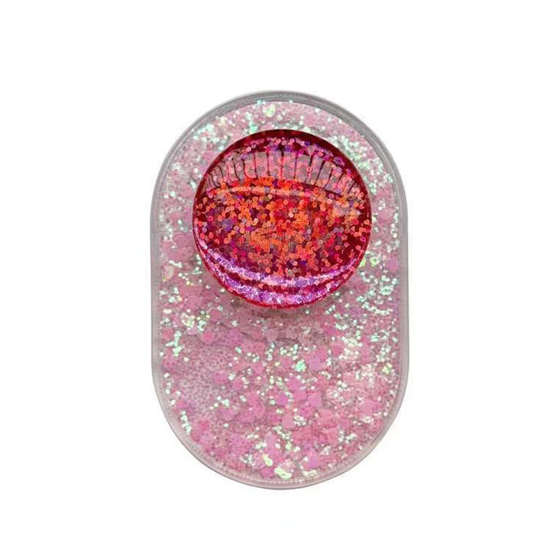 SJ-Moulding akrilni stalak za telefon SJ-LX004, ovalni dizajn s kristalnim sjajem, snažno usisavanje, kompatibilan sa Samsung, Apple i Android telefonima