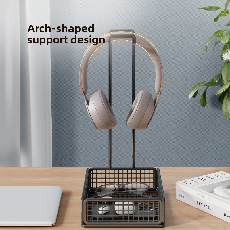 Austiņu statīvs un spēļu kontroles statīvs – 2-in-1 uz datora galda, modelis 2290832415406948992, daudzfunkcionāls