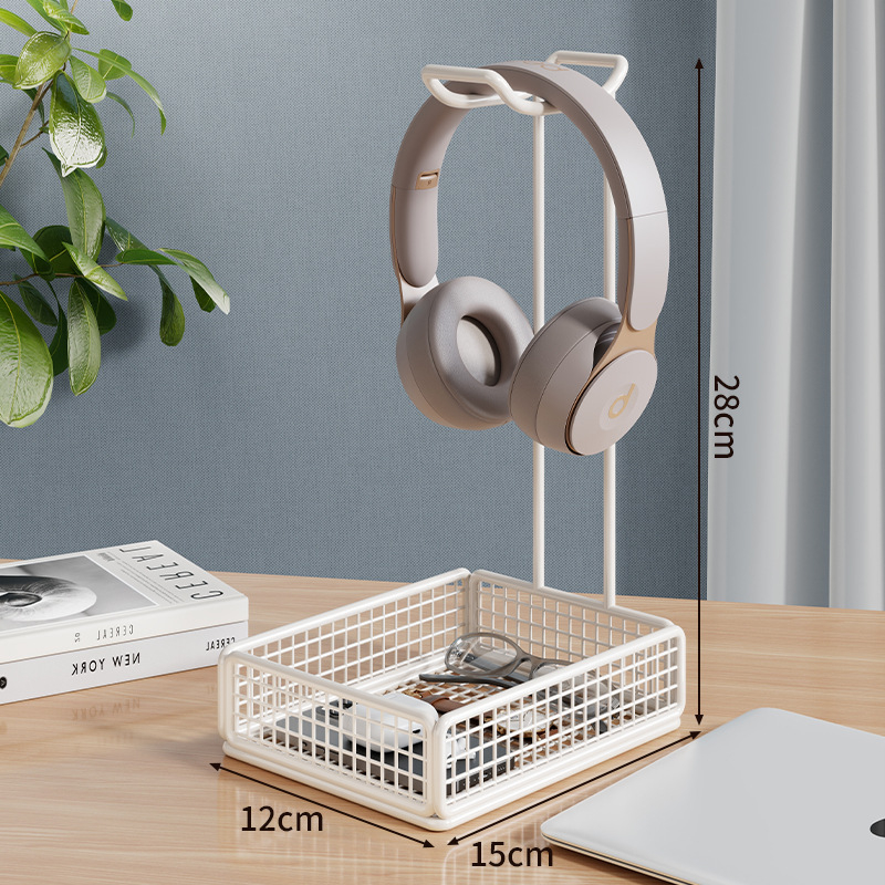 Austiņu statīvs un spēļu kontroles statīvs – 2-in-1 uz datora galda, modelis 2290832415406948992, daudzfunkcionāls