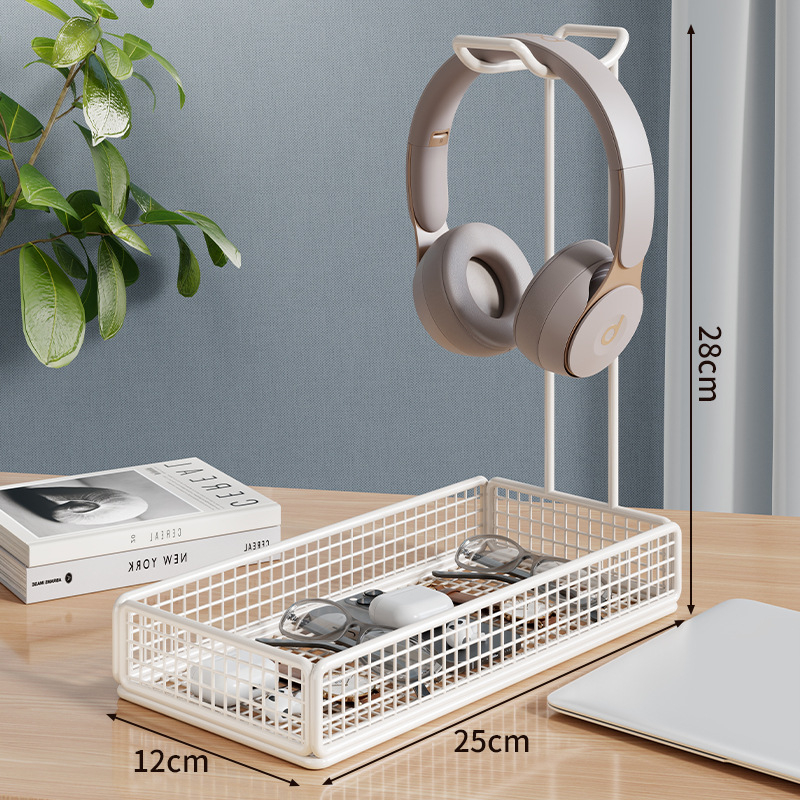 Austiņu statīvs un spēļu kontroles statīvs – 2-in-1 uz datora galda, modelis 2290832415406948992, daudzfunkcionāls