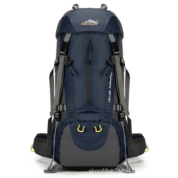 Раница за планински туризъм, водоотблъскващ нейлон, дишаща и износоустойчива, унисекс, голяма вместимост