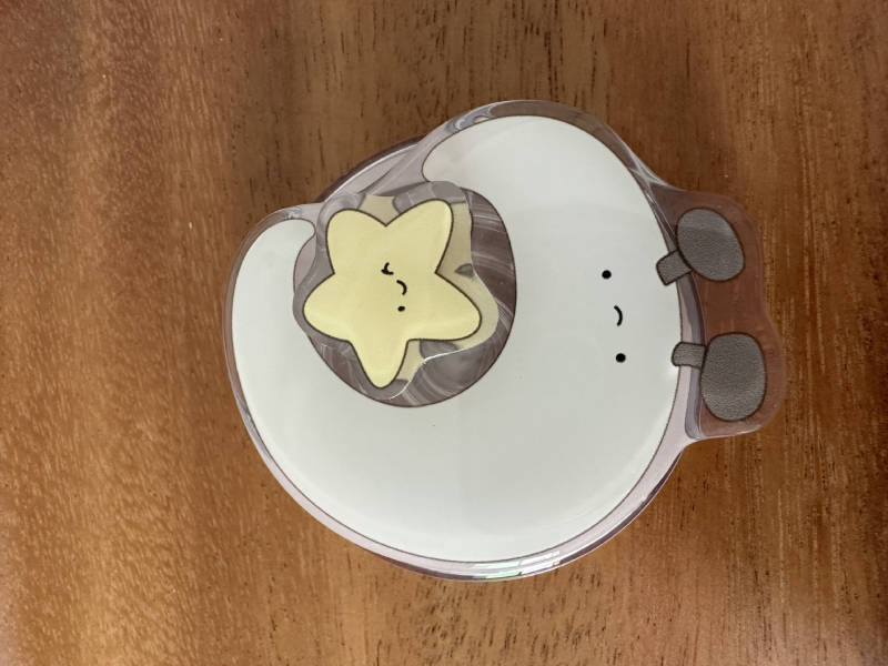 Suport Snap-on magnetic MagSafe pentru telefon, universal, acrilic, design lună și stele, pentru noptiere