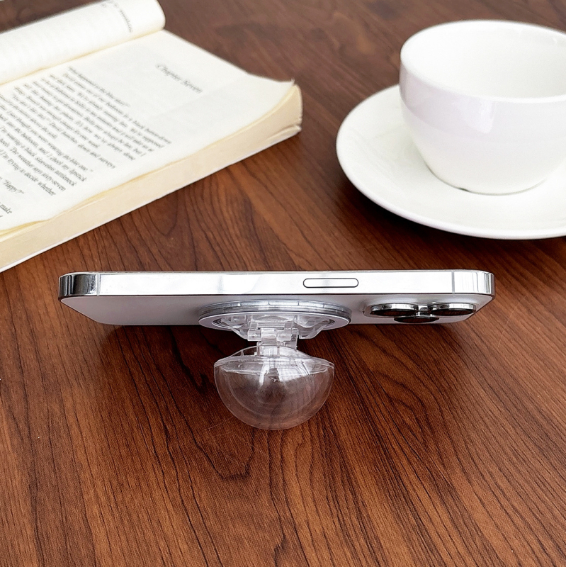 Stand din plastic Lazy pentru suport de telefon pe birou cu MagSafe – personalizare acceptată