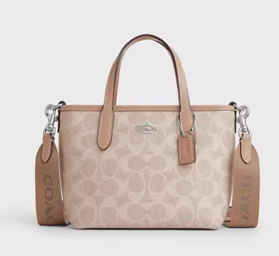 Mini PU tote táska cipzárral, függőleges négyzet alakú, laminált belső zseb cipzárral, szintetikus bőr bélés