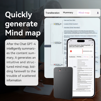AI έξυπνο στυλό εγγραφής A3 – GPT πραγματικό‑χρόνου μεταγραφή, μετάφραση και χάρτης σκέψης — τοπική και μέσω εφαρμογής καταγραφή (WAV; 15 ώρες; 2 μικρόφωνα; εμβέλεια 20 μ; αλουμινένιο περίβλημα)