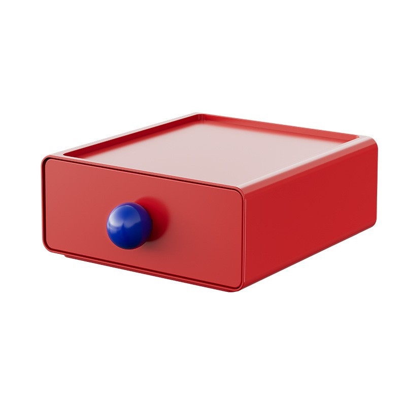Kozmetički stolni organizator, PP plastika, kapacitet 1 L, model V22, moguć ispis logotipa