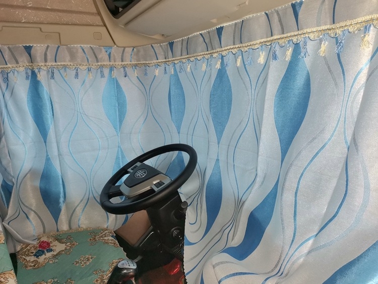 Tehergépkocsi kabinjának ablakfüggönyei – Wan Che Li, árnyékoló vászon, csúszó és kinyúló, magánélet védelem és napvédelem, légáteresztő anyag