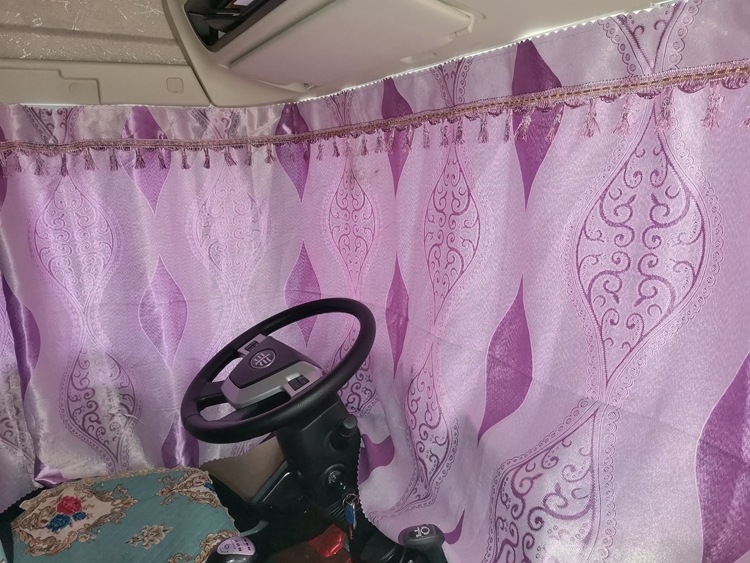 Tehergépkocsi kabinjának ablakfüggönyei – Wan Che Li, árnyékoló vászon, csúszó és kinyúló, magánélet védelem és napvédelem, légáteresztő anyag