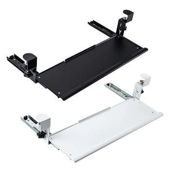 Βάση πληκτρολογίου κάτω από το γραφείο με επεκτεινόμενη ράγα ολίσθησης, χωρίς διάτρηση; Υλικό: χάλυβας ψυχρής έλασης; Μοντέλο: 135; Στυλ: σύγχρονο μινιμαλιστικό; Μάρκα: Huibaili hardware