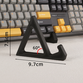 Billentyűzetmagasságot növelő tartó, műanyag, egyszerű és modern stílus, injekciós öntéses kivitel, több szögű állítás