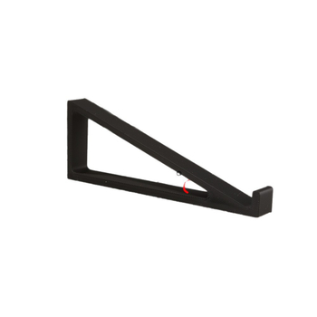 Billentyűzetmagasságot növelő tartó, műanyag, egyszerű és modern stílus, injekciós öntéses kivitel, több szögű állítás