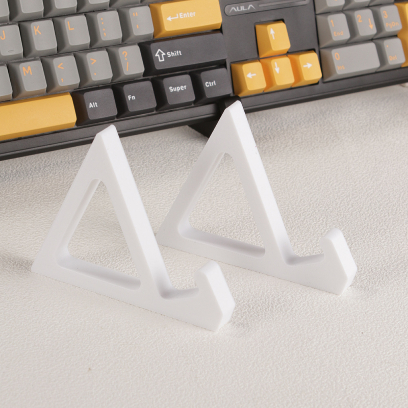 Billentyűzetmagasságot növelő tartó, műanyag, egyszerű és modern stílus, injekciós öntéses kivitel, több szögű állítás