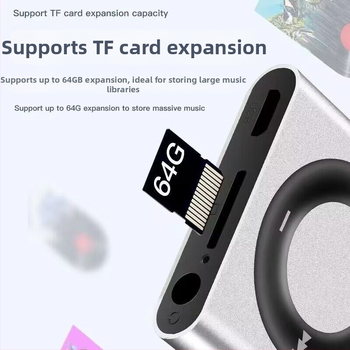 Mini prenosný MP3 prehrávač pre študentov - MP3 prehrávanie, anglické počúvanie, bez rozširovacej karty