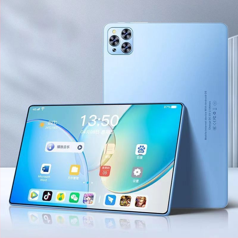 Can P34 planšetdators – MTK astoņkodolu procesors, 4G, 13 MP kamera, metāla korpuss, darba laiks 5–7 stundas