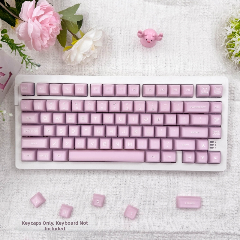 Keycaps mehāniska tastatūrai, PbTs materiāls, universāla saderība, privāta zīmola, svars 420 g