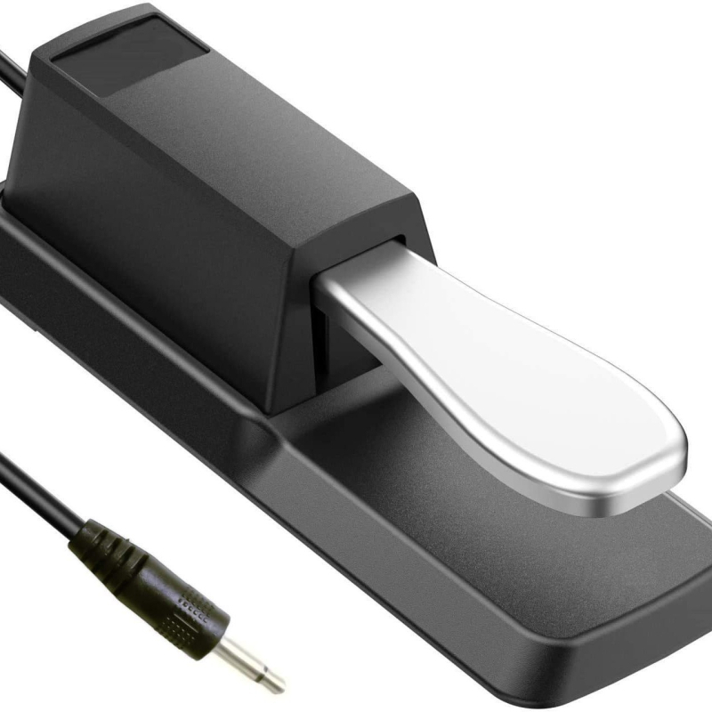 INNOIO PL-002 Πεντάλ Διατήρησης για Πιάνο και MIDI Πληκτρολόγιο — Υλικά ABS και Μέταλλο, Αξεσουάρ για Ηλεκτρονικά Μουσικά Όργανα