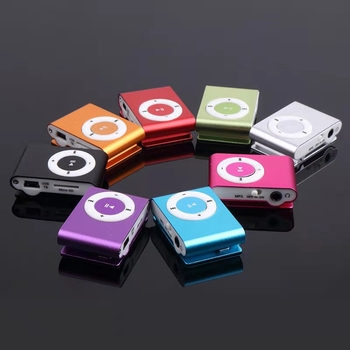 WANKEY MP3 Player με μεταλλικό κλιπ, χωρίς οθόνη, μίνι αθλητικό MP3 player με θύρα TF κάρτας