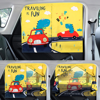 Autóba szánt napvédő hálós függöny, mágneses rögzítéssel, oldalablakokra – univerzális illeszkedés