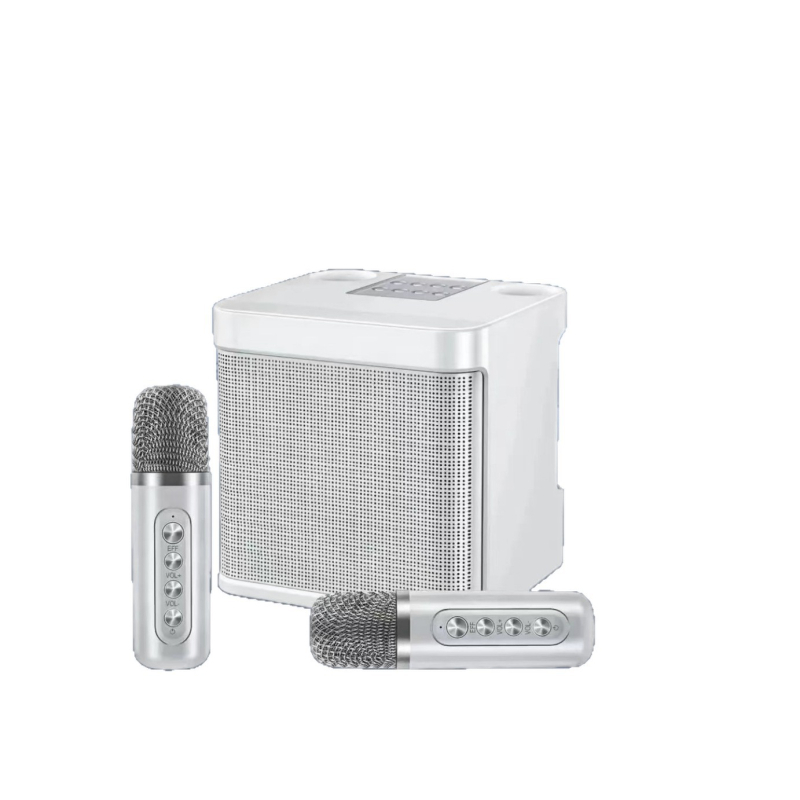 Karaoke Bluetooth skaļrunis Ys203 ar 5.1 kanālu 3D Surround skaņu, MP3 atskaņošana caur USB/TF, 6 stundu darbība