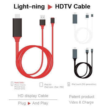 Adaptor Type-C la HDMI pentru oglindire ecran HDTV, ieșire 1080p, interfață HDMI, intrare USB-C, proiecție ecran fără fir, suport iOS/Android/Windows