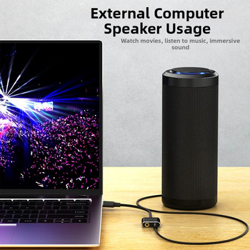 USB externá zvuková karta – vstup pre mikrofón 3,5 mm, stereo zvuk, USB 2.0, model V-K, značka Only Case