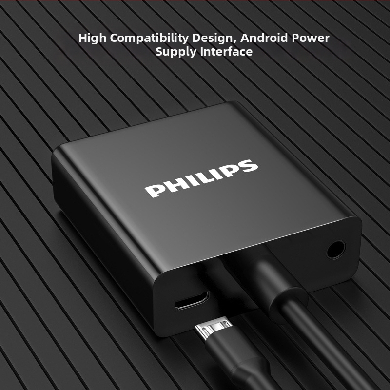 HDMI na VGA adaptér s audio, Philips model SWR1620A/93, 0.15 m kábel s medeným jadrom