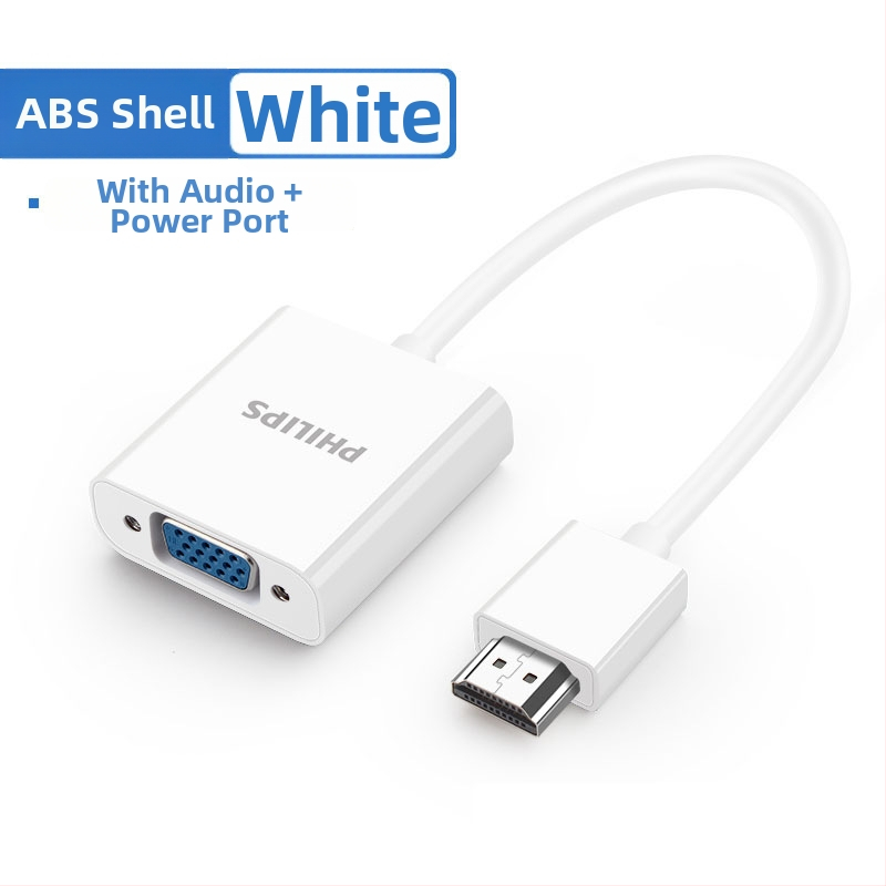 HDMI na VGA adaptér s audio, Philips model SWR1620A/93, 0.15 m kábel s medeným jadrom